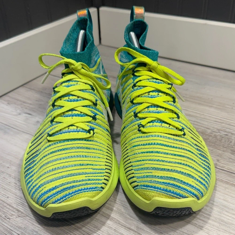 Nike Free Train Force Flyknit‎ Shoes Mens Size 9 Sneakers Rio Teal 833275-313
